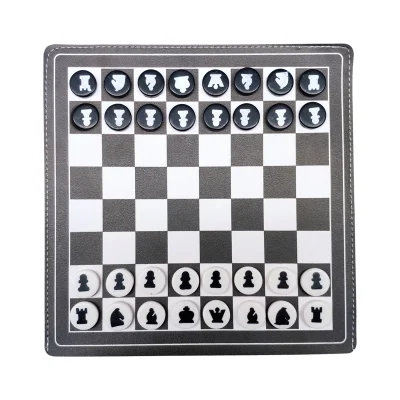 23 25 26 29 32 Zoll faltbare magnetische Holzfilz-Brettspielaufbewahrung Schachfiguren-Set für große Wettbewerbe Backgammon-Set