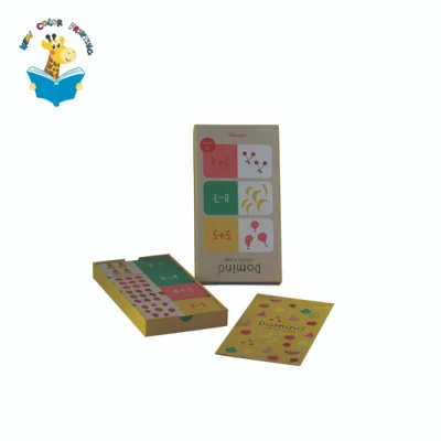 Domino-Kartenbox-Set mit Kartonpapier
